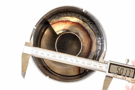 PLM Twister Race Diesel 5" Muffler Resonator - Stainless Steel