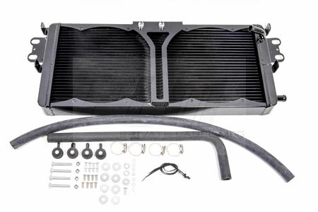 PLM Shelby GT500 Heat Exchanger with SPAL Fans & Wiring Harness
