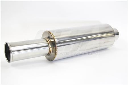PLM Power Driven Universal Rolled Tip Muffler