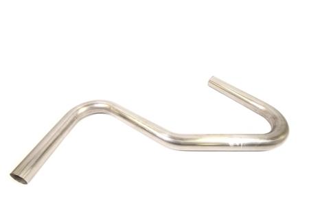 PLM Private Label Mfg 304 Stainless U J L Mandrel Bend Pipe, 130 110 35 Degree U J L Bends