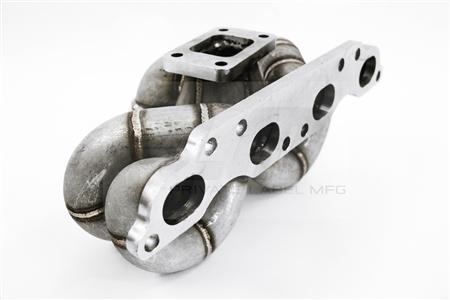 PLM Top Mount T3 Ramhorn Turbo Manifold For SR20DET 240SX