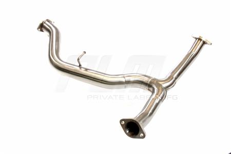 PLM Private Label Mfg. Power Driven 3" Resonated Midpipe for Subaru WRX STI 2015 - 2020