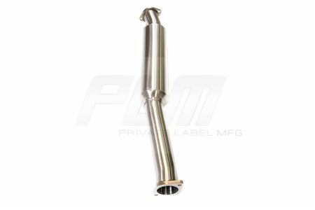 PLM Private Label Mfg. Power Driven 3" Resonated Midpipe for Subaru WRX STI 2015 - 2020
