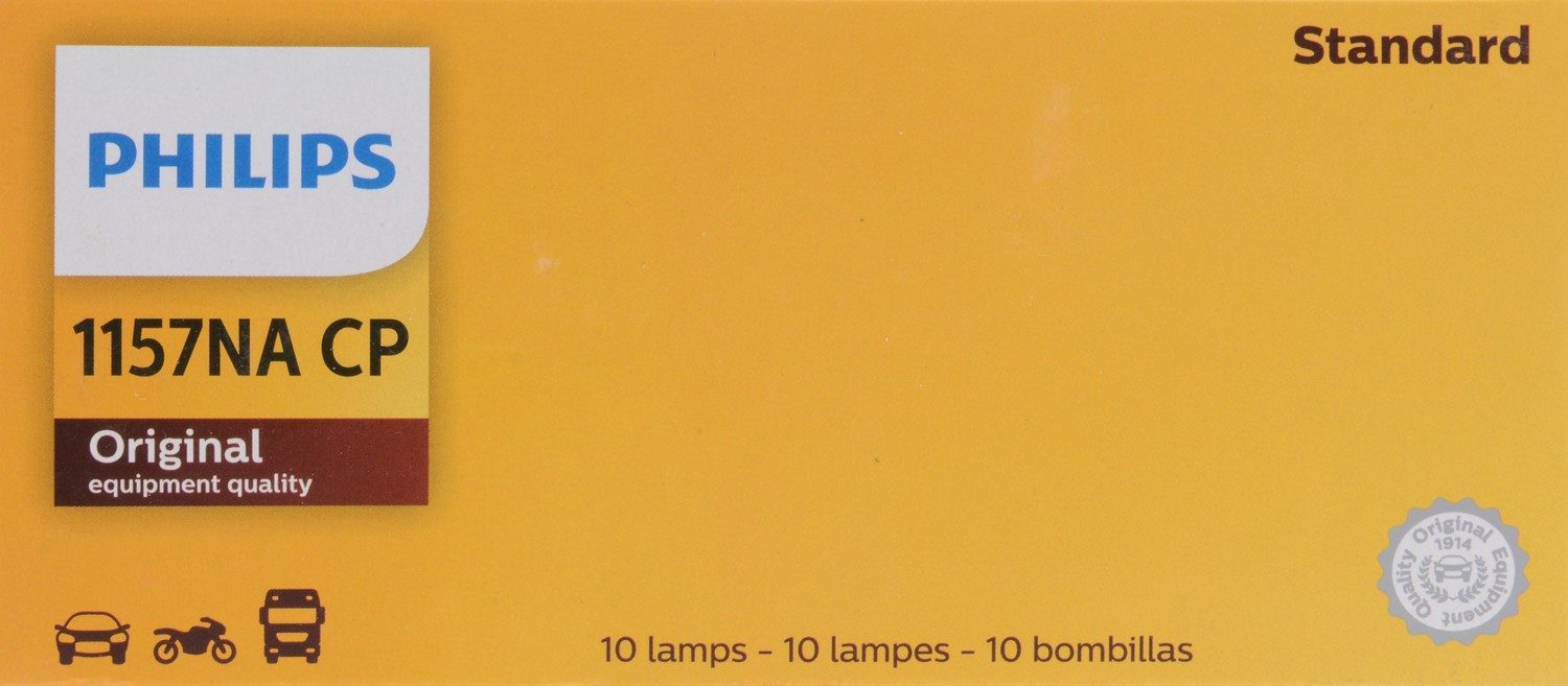 Philips Turn Signal Light Bulb top view frsport 1157NACP