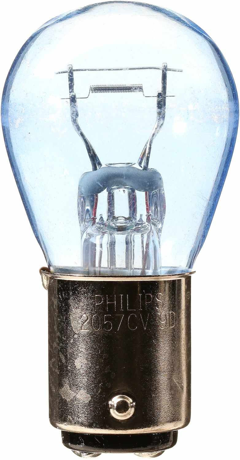 Philips Tail Light Bulb top view frsport 2057CVB2