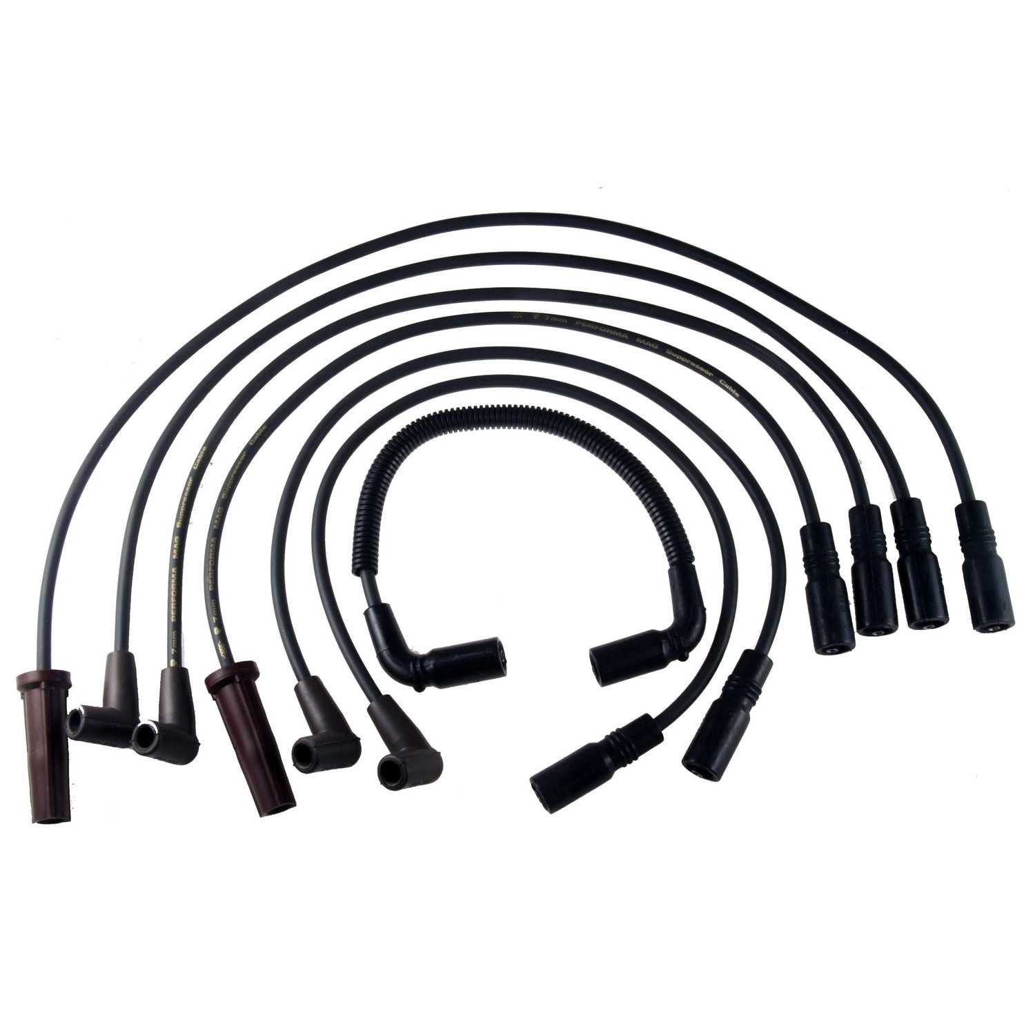 PRENCO Spark Plug Wire Set top view frsport 35-77653