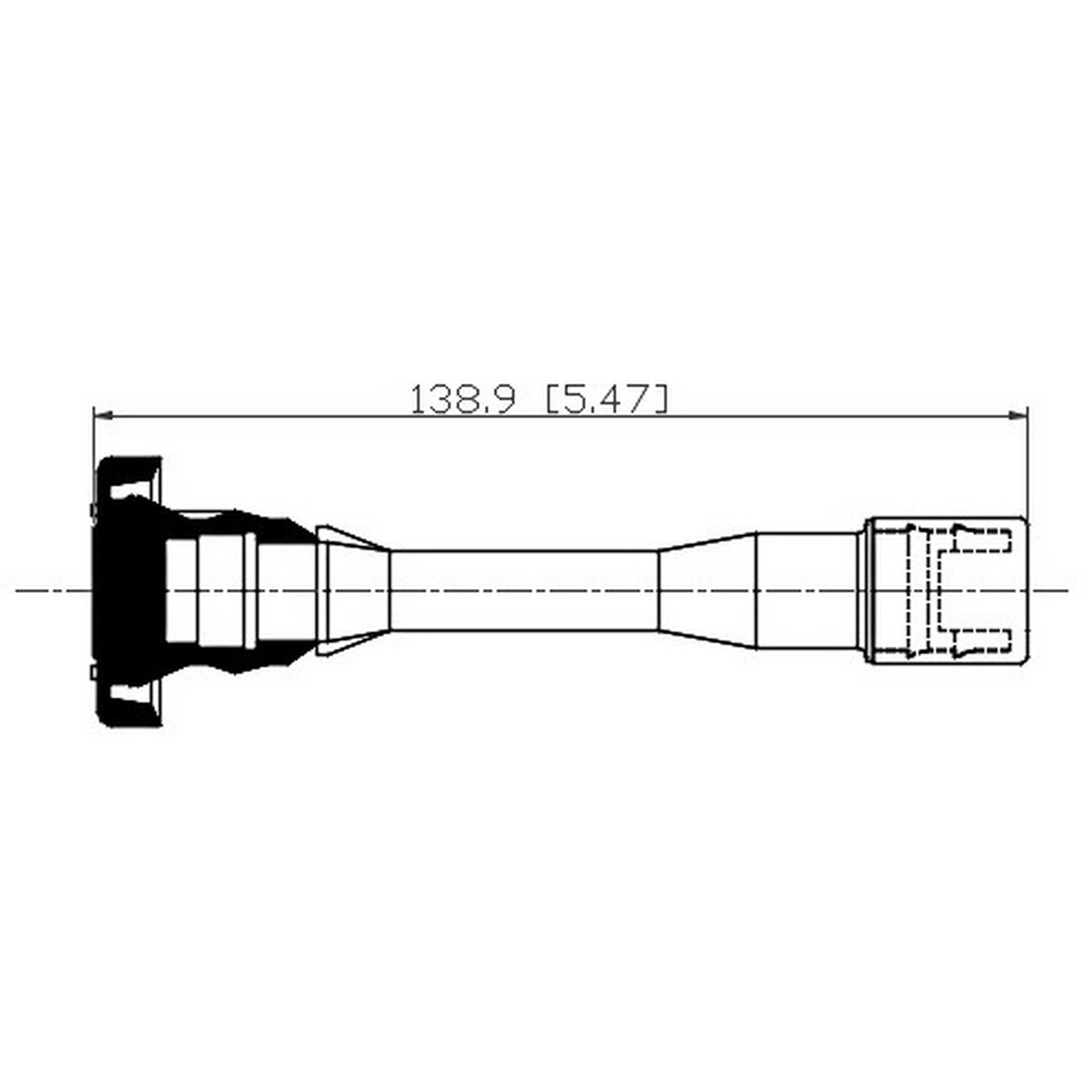 PRENCO Direct Ignition Coil Boot top view frsport 36-2010