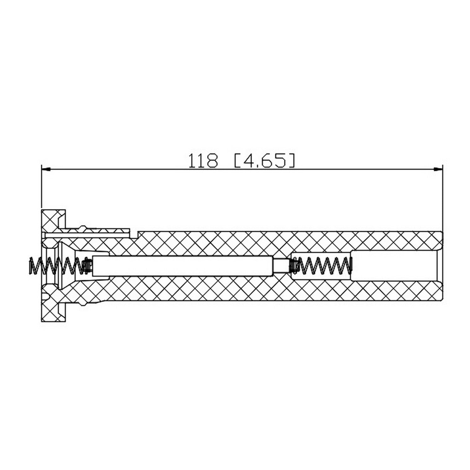 PRENCO Direct Ignition Coil Boot top view frsport 36-2053