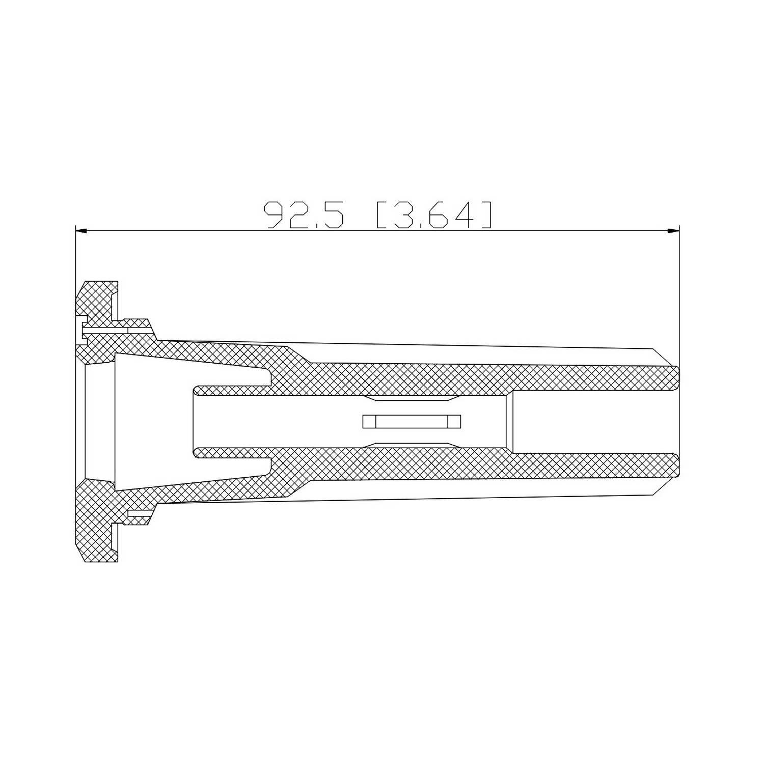 PRENCO Direct Ignition Coil Boot top view frsport 36-2083