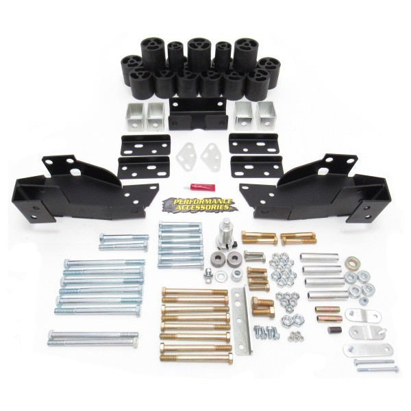 Performance Accessories 07- GM P/U 3in. Body Lift kit PRFPA10193