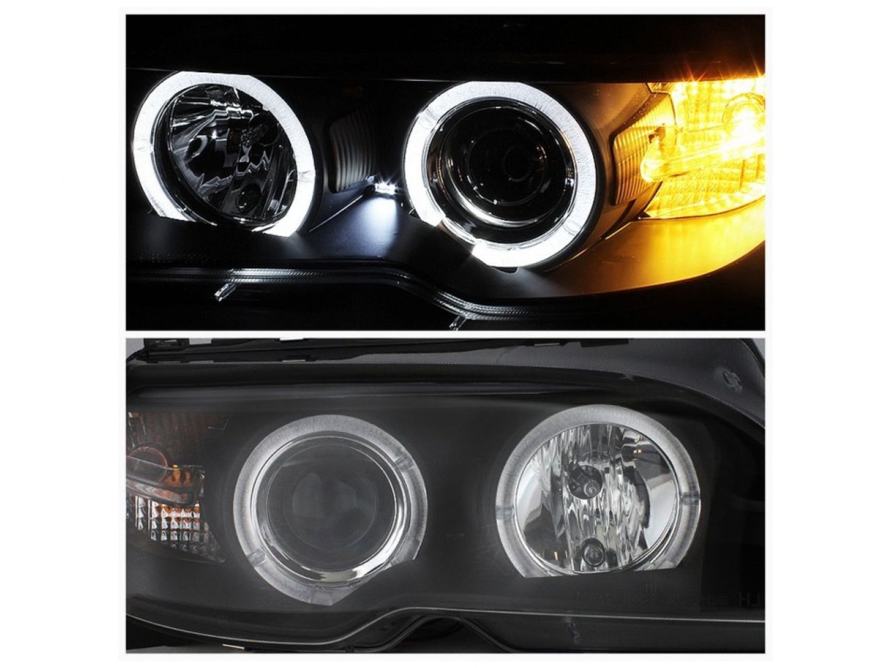 Spyder BMW E46 3-Series 04-06 2 DR Projector Headlight - Halogen Model Only