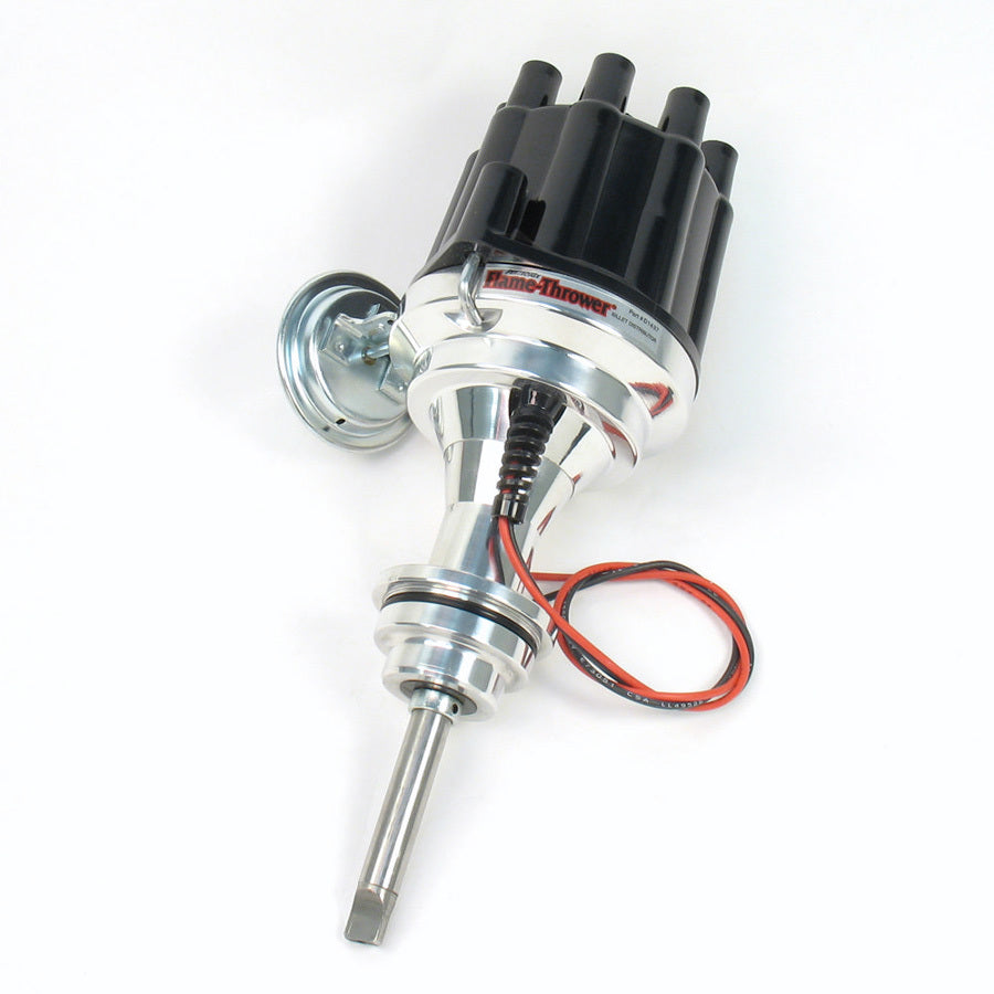 Pertronix BBM RB Billet Dist. w/Blk Cap PRTD143700