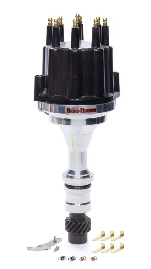 Pertronix Billet Distributor Olds V8 - Black Male Cap PRTD310710