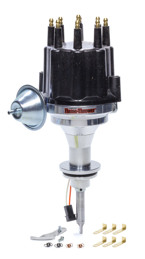 Pertronix Billet Distributor SBM 273-360 Black Male Cap PRTD341710