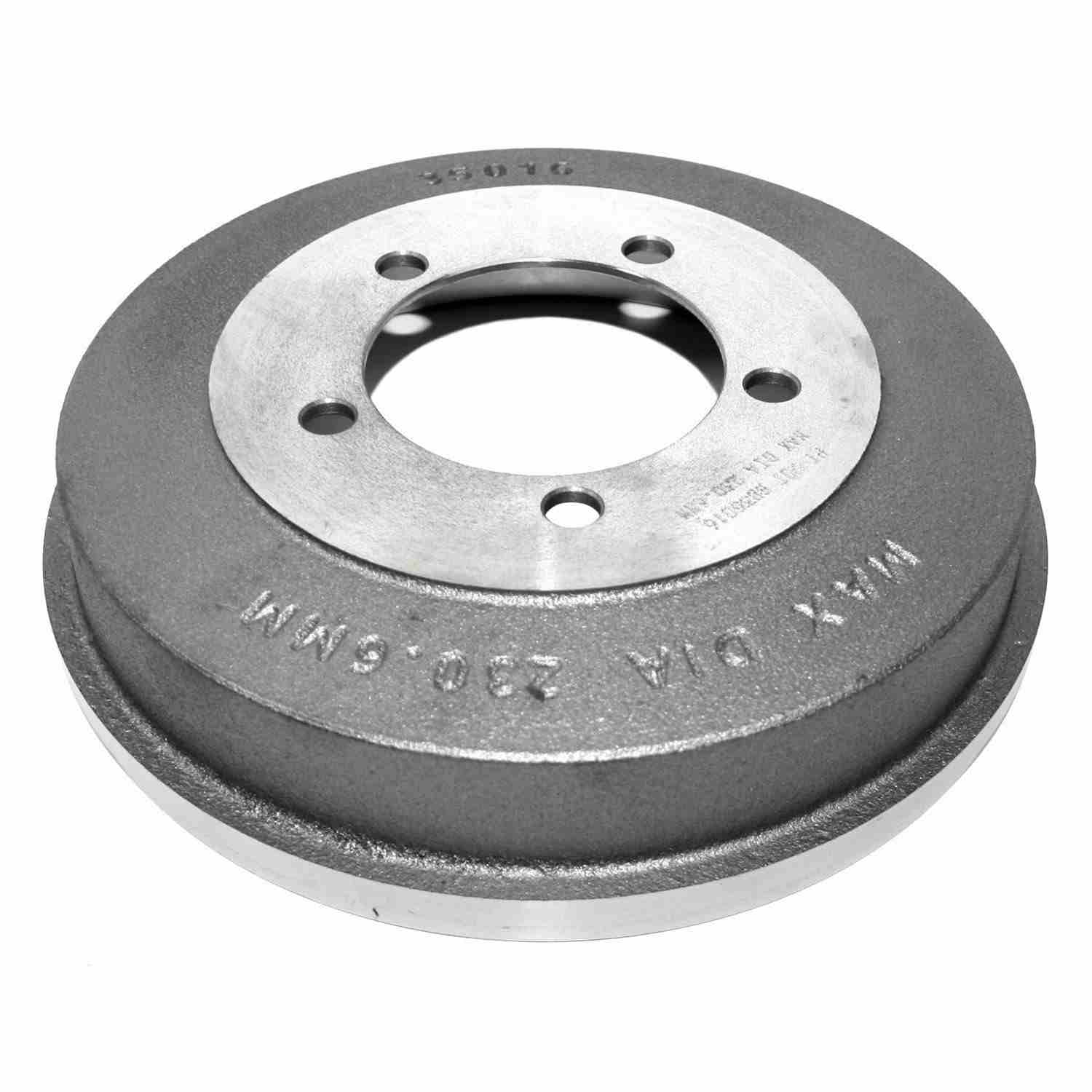 DuraGo DuraGo® Brake Drum top view frsport BD35016