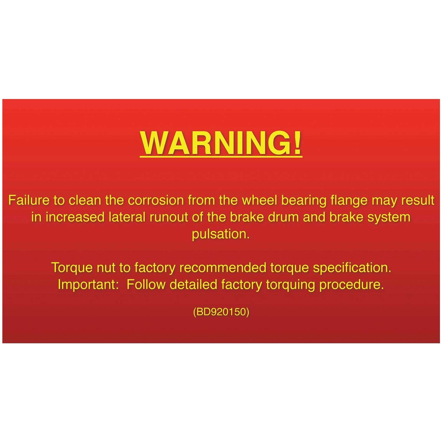 durago duragoâ® brake drum frsport bd920150