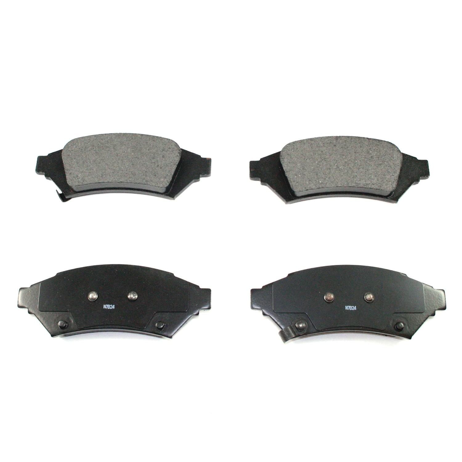 DuraGo DuraGo® Premium Brake Pad top view frsport BP1000C