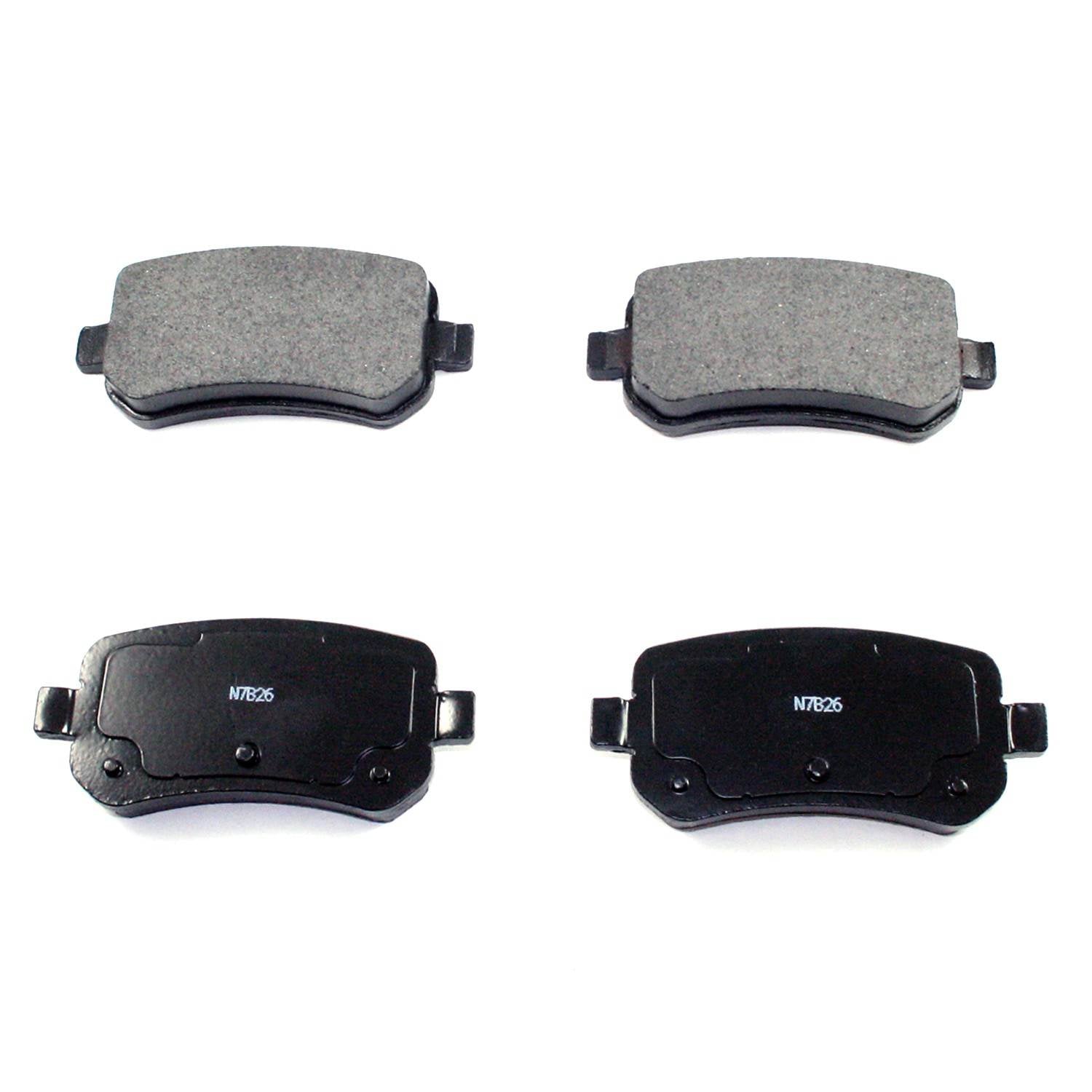 DuraGo DuraGo® Premium Brake Pad  top view frsport BP1021C
