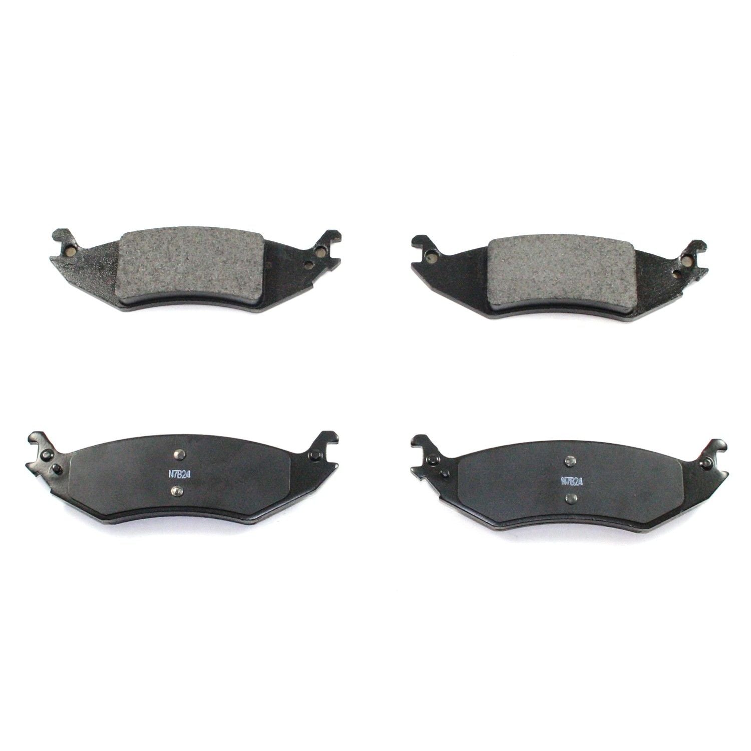 DuraGo DuraGo® Premium Brake Pad  top view frsport BP1046MS