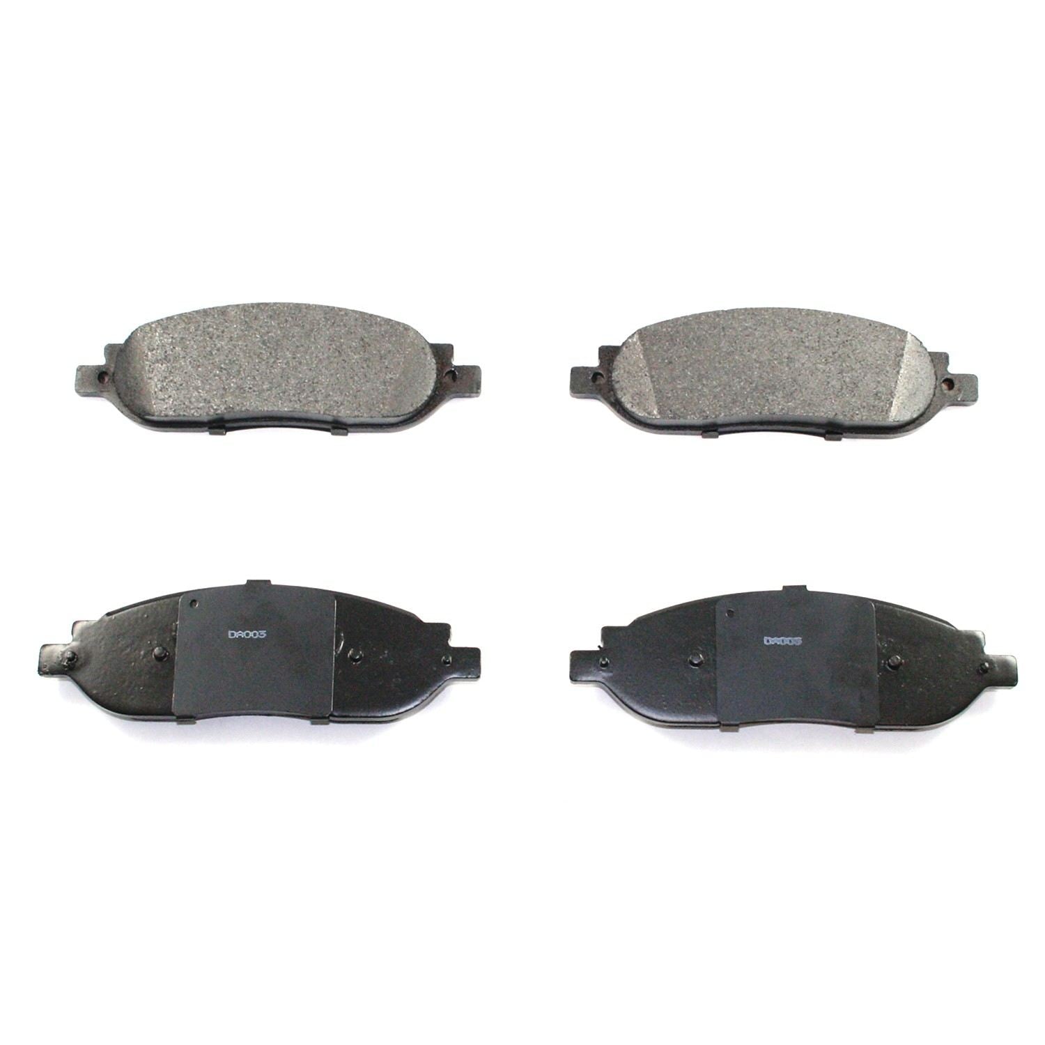 DuraGo DuraGo® Premium Brake Pad top view frsport BP1068MS