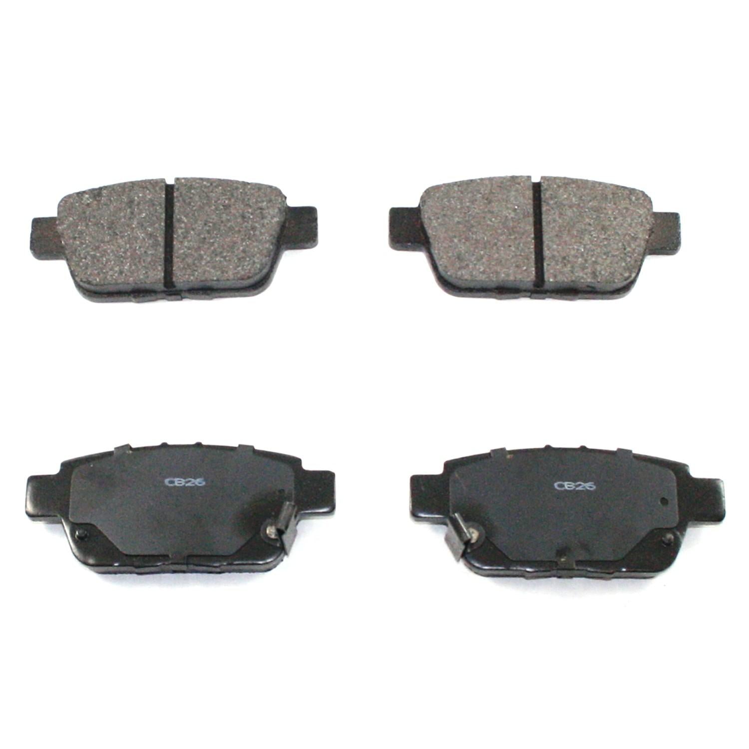 DuraGo DuraGo® Premium Brake Pad top view frsport BP1103C