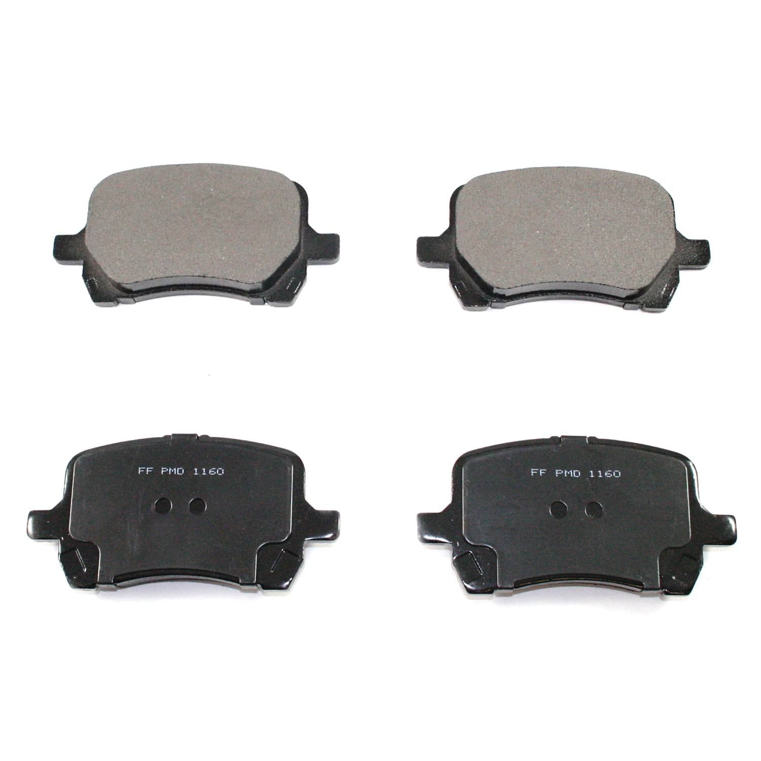 DuraGo DuraGo® Premium Brake Pad  top view frsport BP1160C