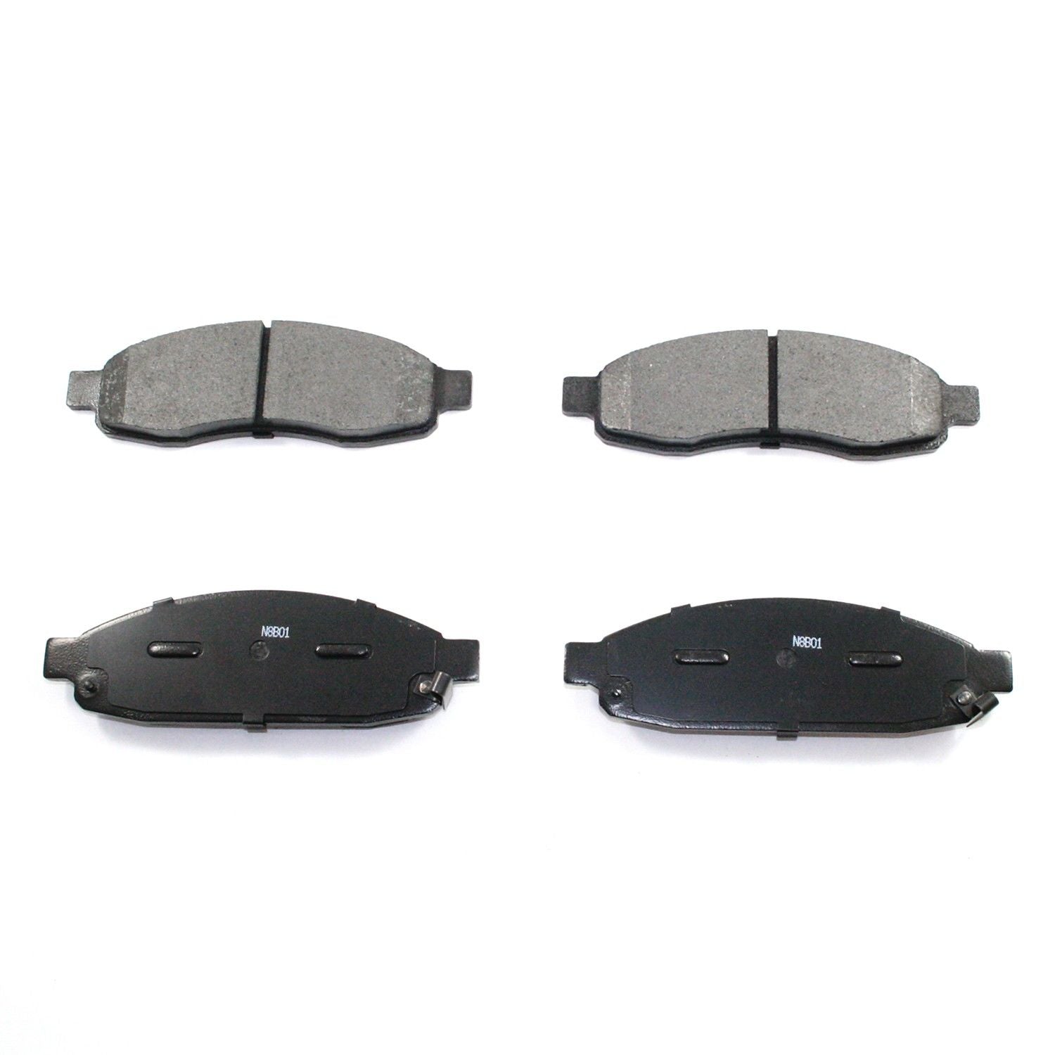 DuraGo DuraGo® Premium Brake Pad top view frsport BP1183C