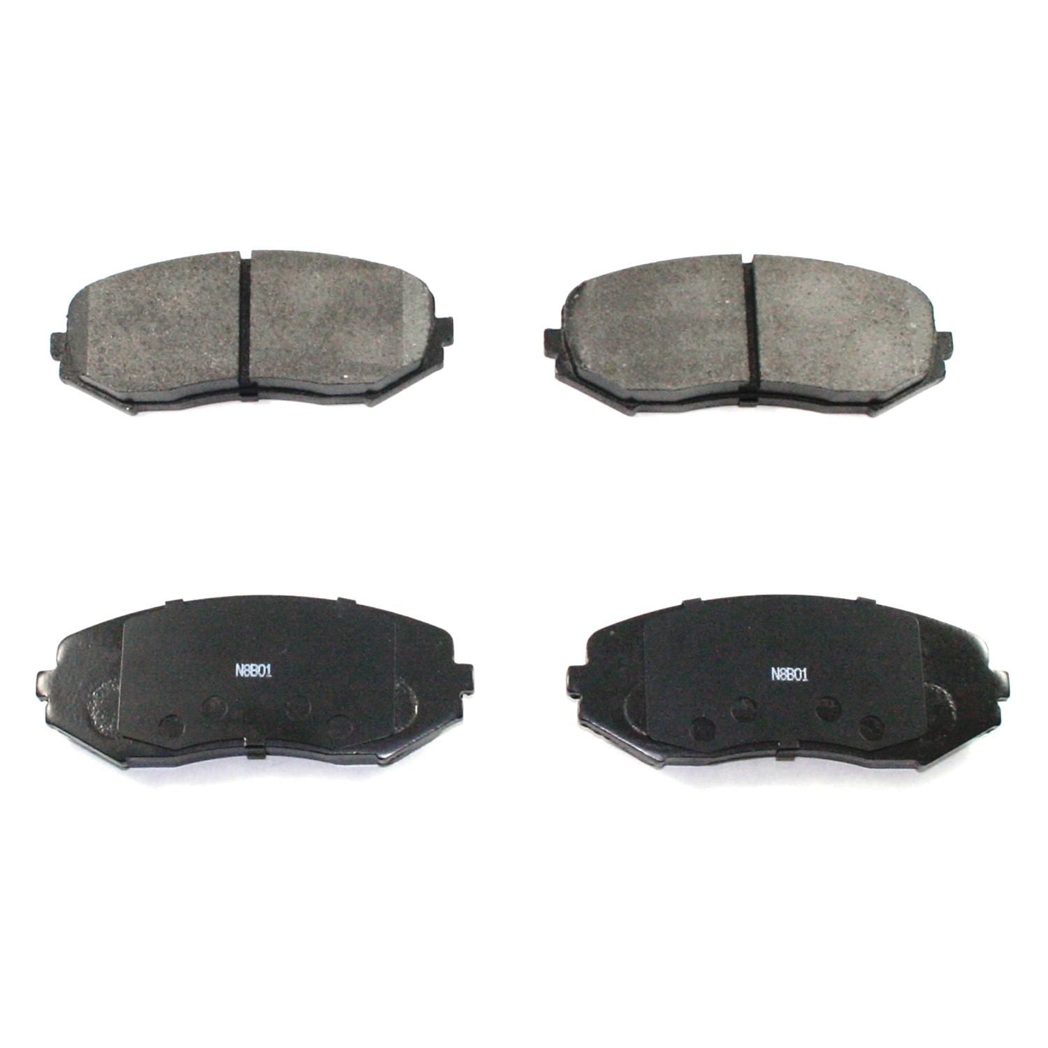 DuraGo DuraGo® Premium Brake Pad top view frsport BP1188C