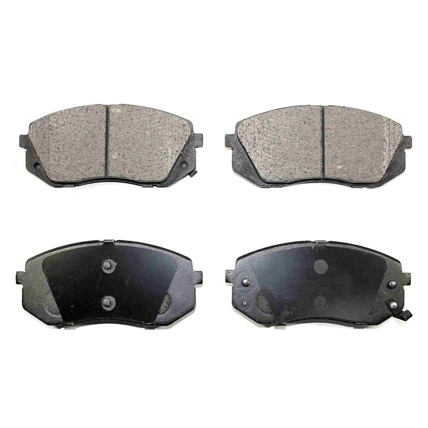 DuraGo DuraGo® Premium Brake Pad top view frsport BP1295MS