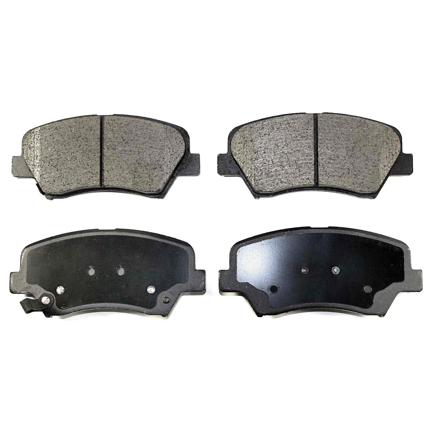 DuraGo DuraGo® Premium Brake Pad top view frsport BP1543C