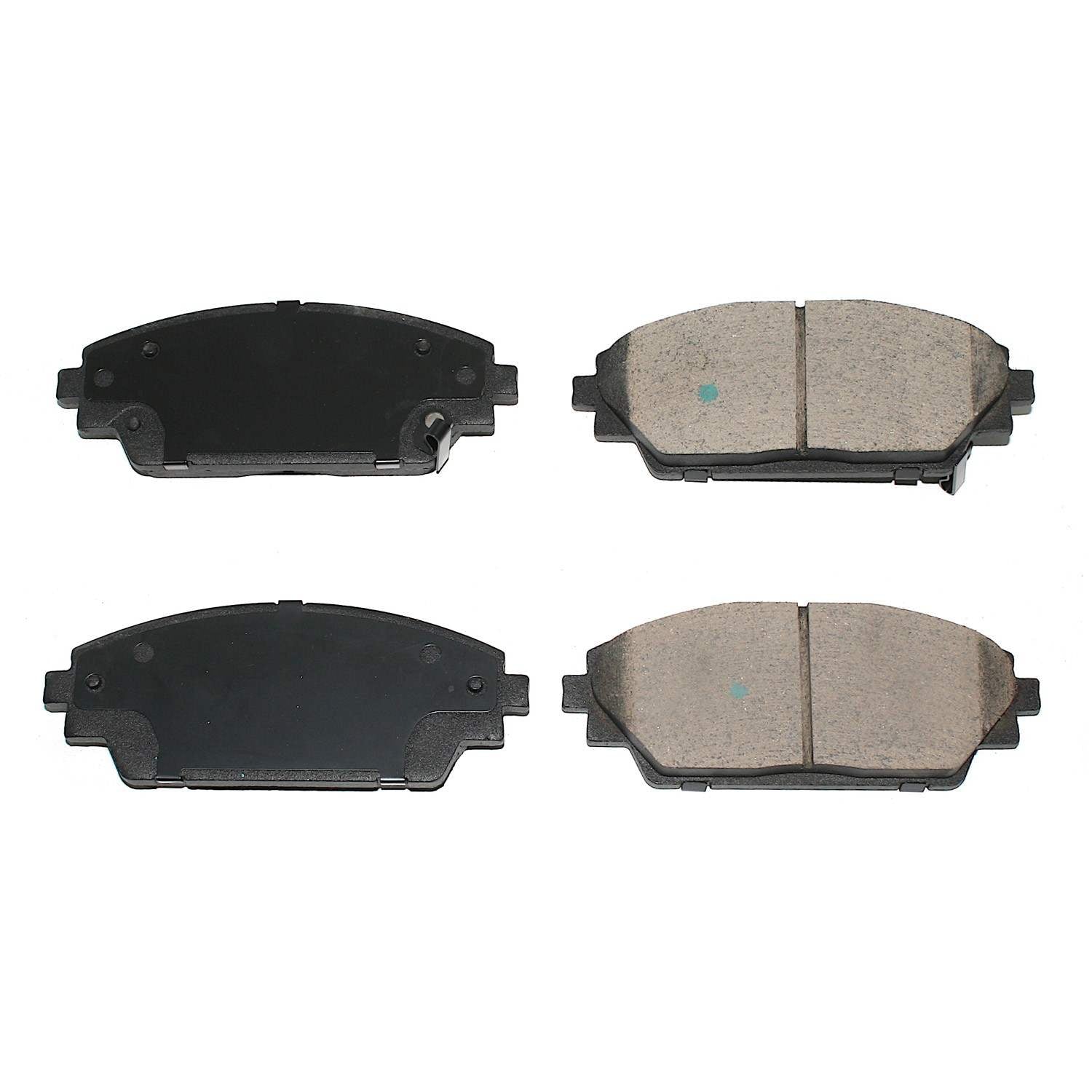 DuraGo DuraGo® Premium Brake Pad top view frsport BP1728C