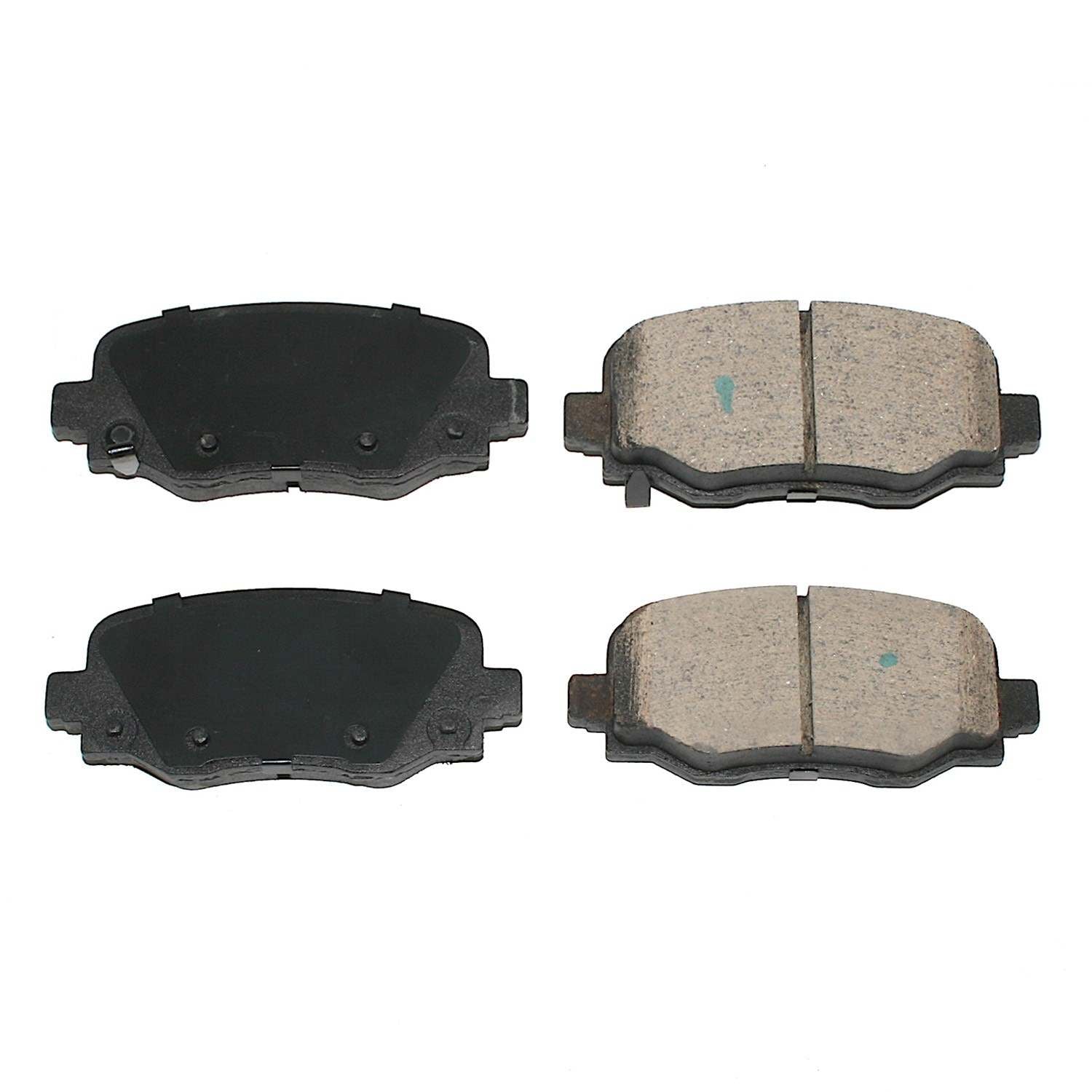 DuraGo DuraGo® Premium Brake Pad top view frsport BP1734C