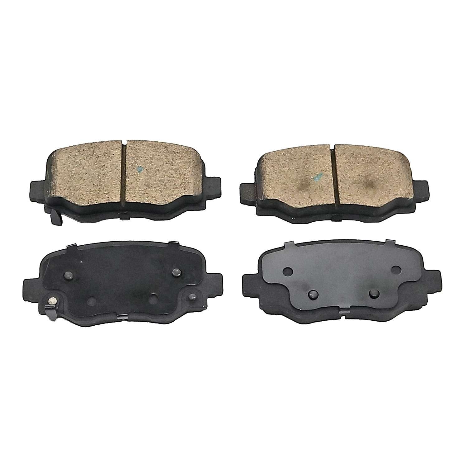 DuraGo DuraGo® Premium Brake Pad top view frsport BP1809C