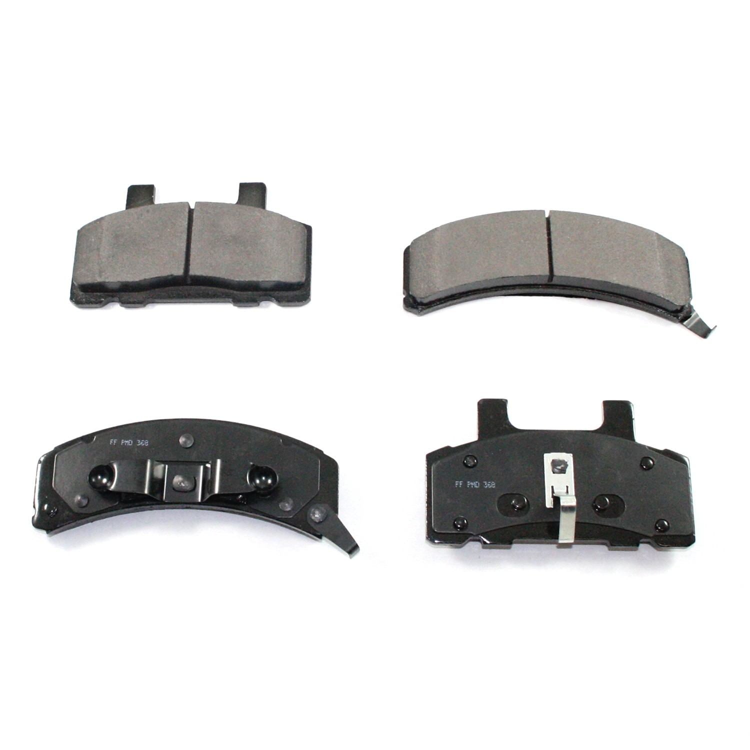 DuraGo DuraGo® Premium Brake Pad top view frsport BP368MS
