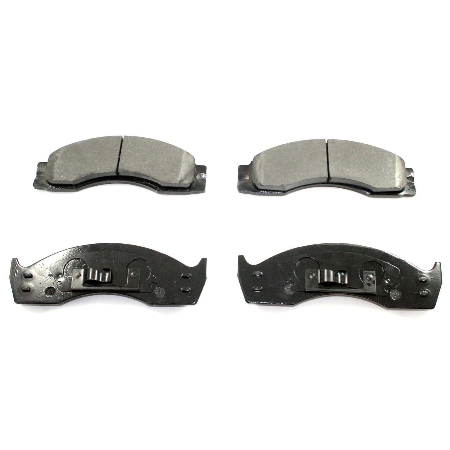 DuraGo DuraGo® Premium Brake Pad top view frsport BP411MS