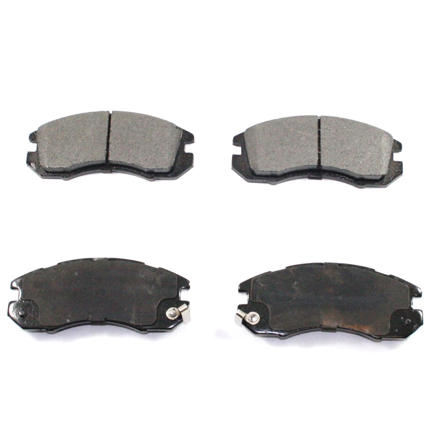 DuraGo DuraGo® Premium Brake Pad top view frsport BP470C
