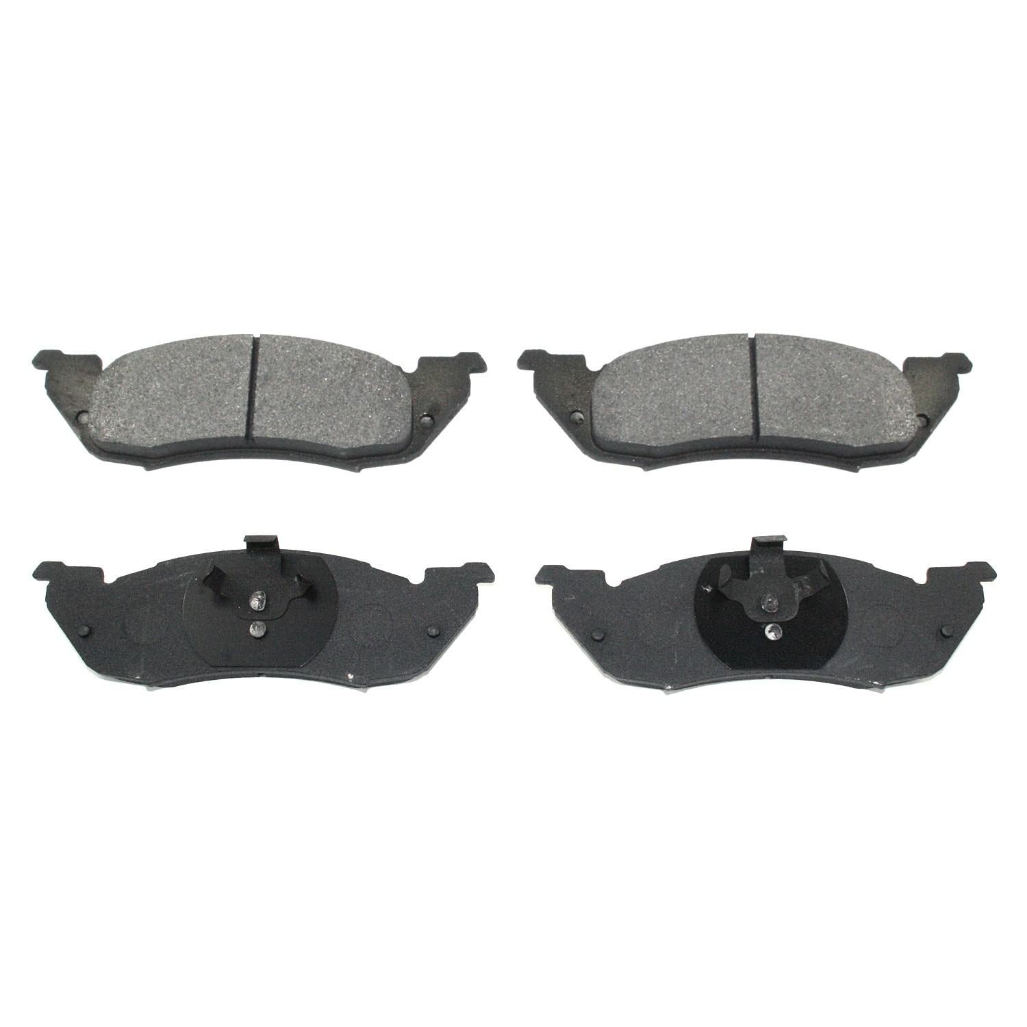 DuraGo DuraGo® Premium Brake Pad top view frsport BP529C