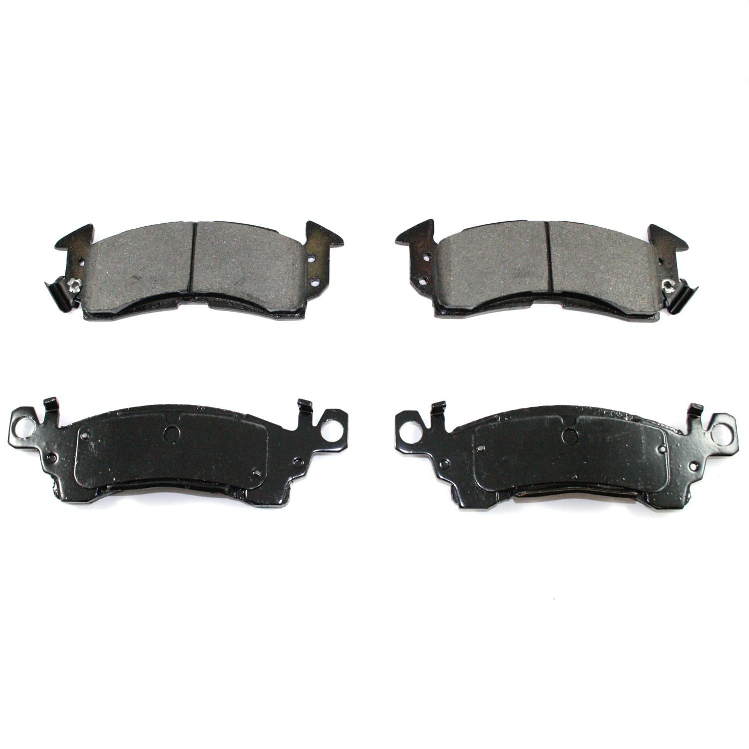 DuraGo DuraGo® Premium Brake Pad top view frsport BP52C