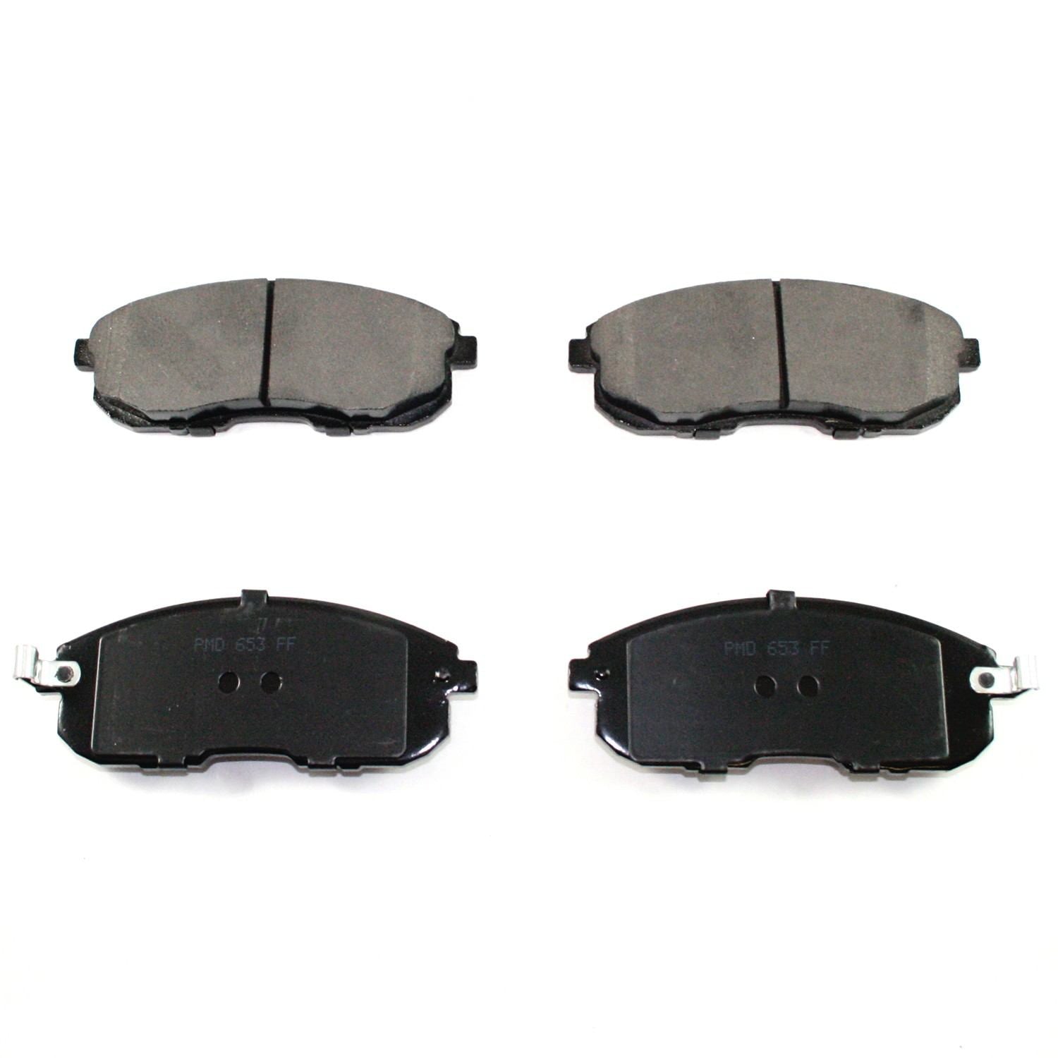 DuraGo DuraGo® Premium Brake Pad top view frsport BP653C