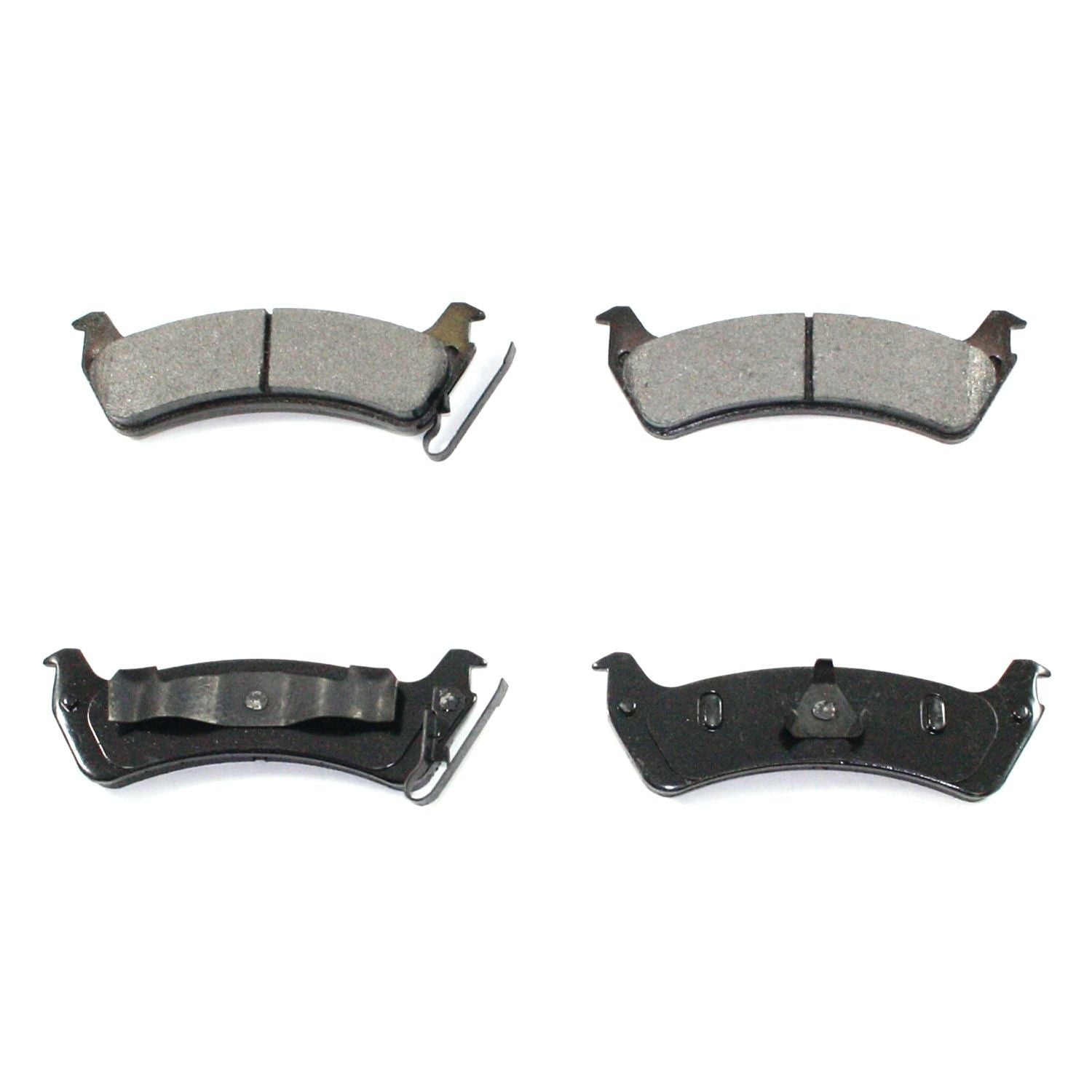 DuraGo DuraGo® Premium Brake Pad top view frsport BP666MS