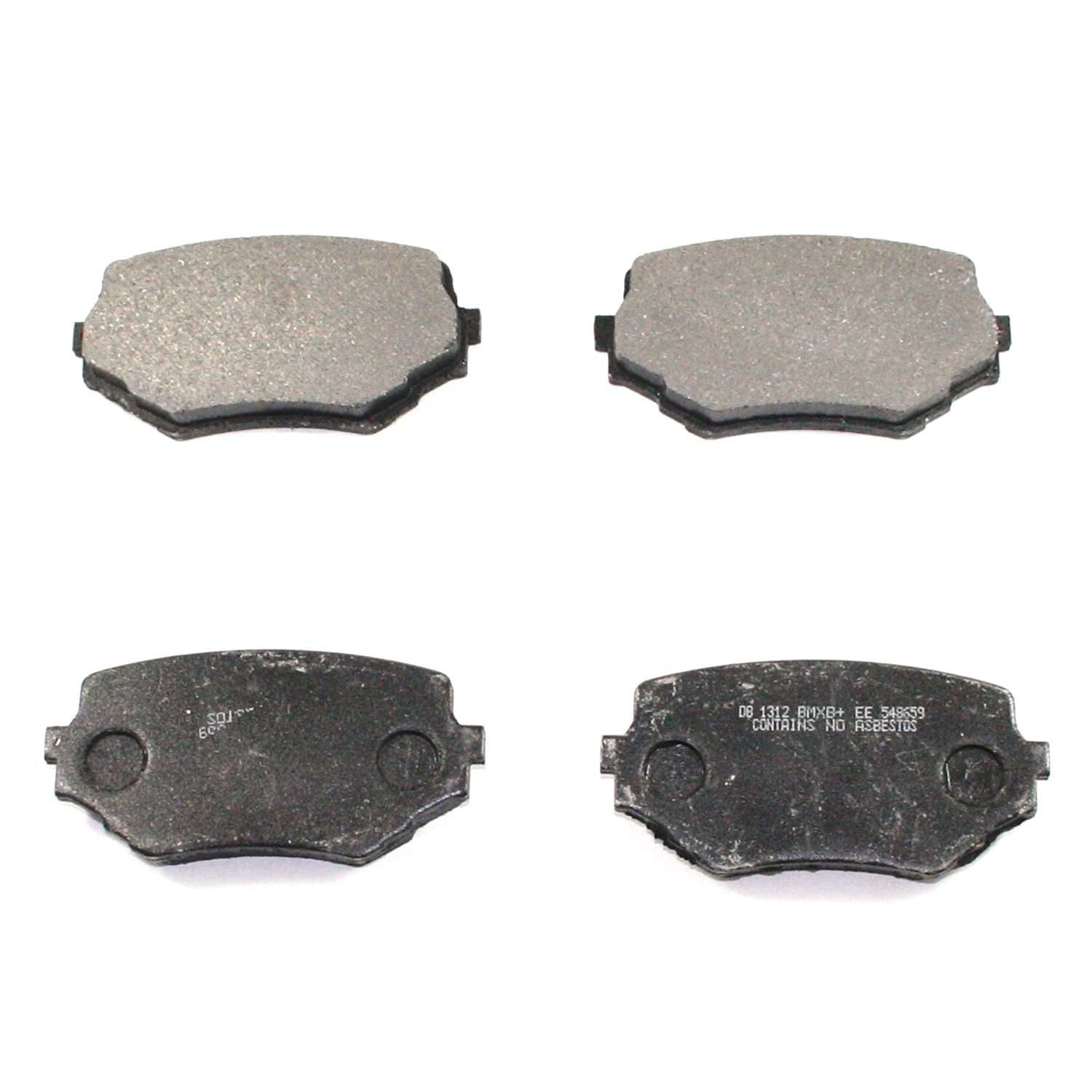DuraGo DuraGo® Premium Brake Pad top view frsport BP680C