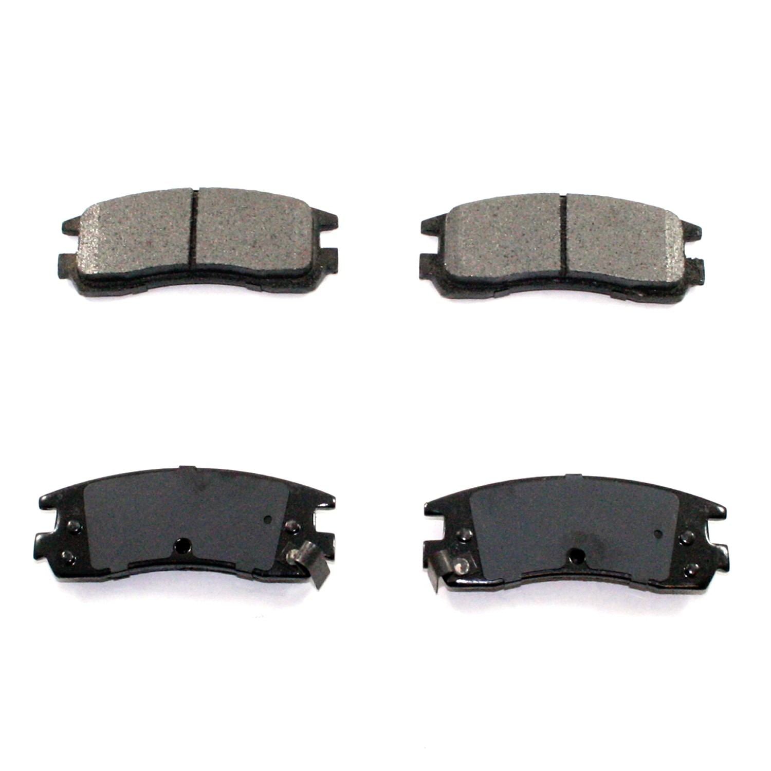 DuraGo DuraGo® Premium Brake Pad top view frsport BP698MS