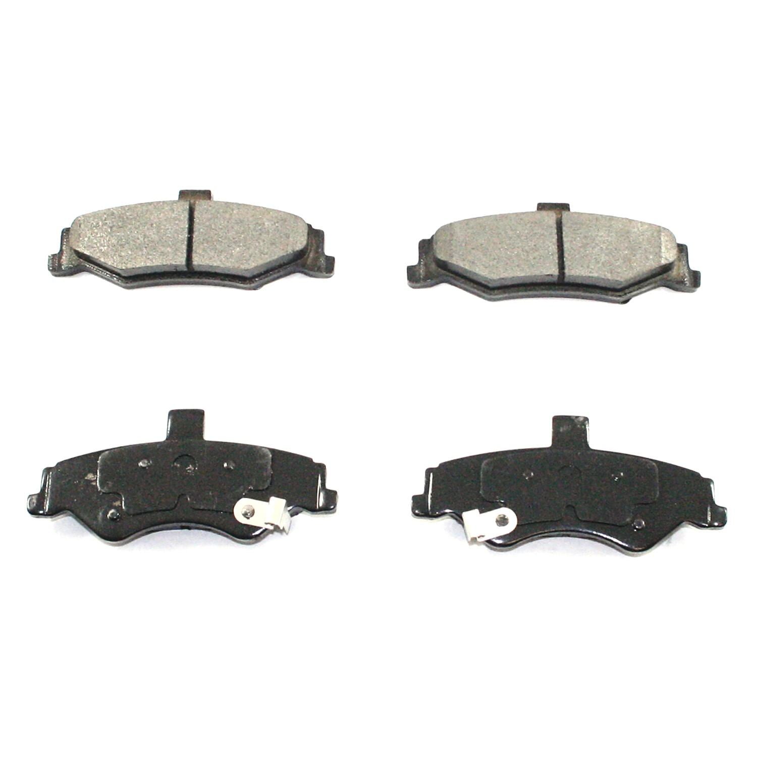 DuraGo DuraGo® Premium Brake Pad top view frsport BP750C