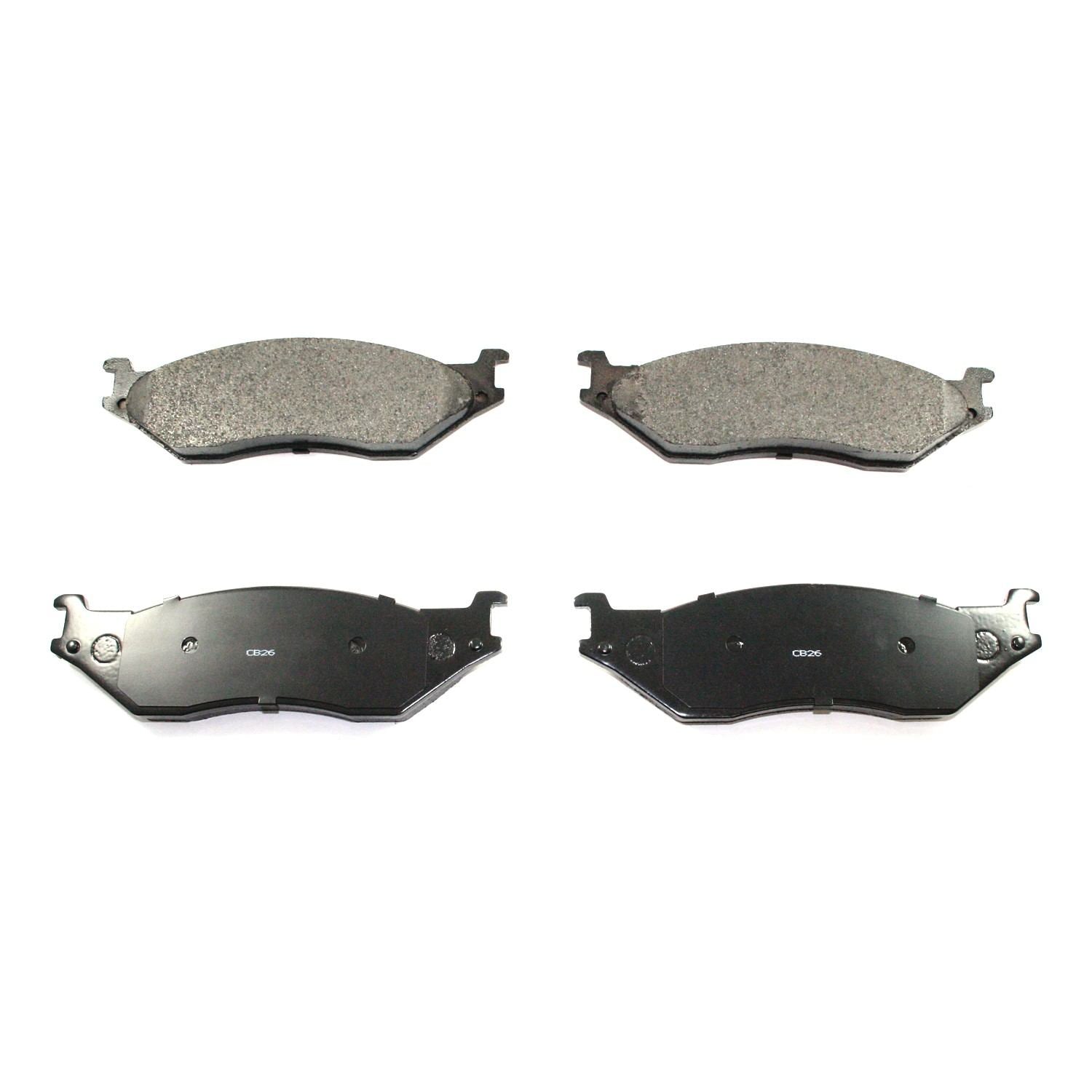 DuraGo DuraGo® Premium Brake Pad top view frsport BP777MS