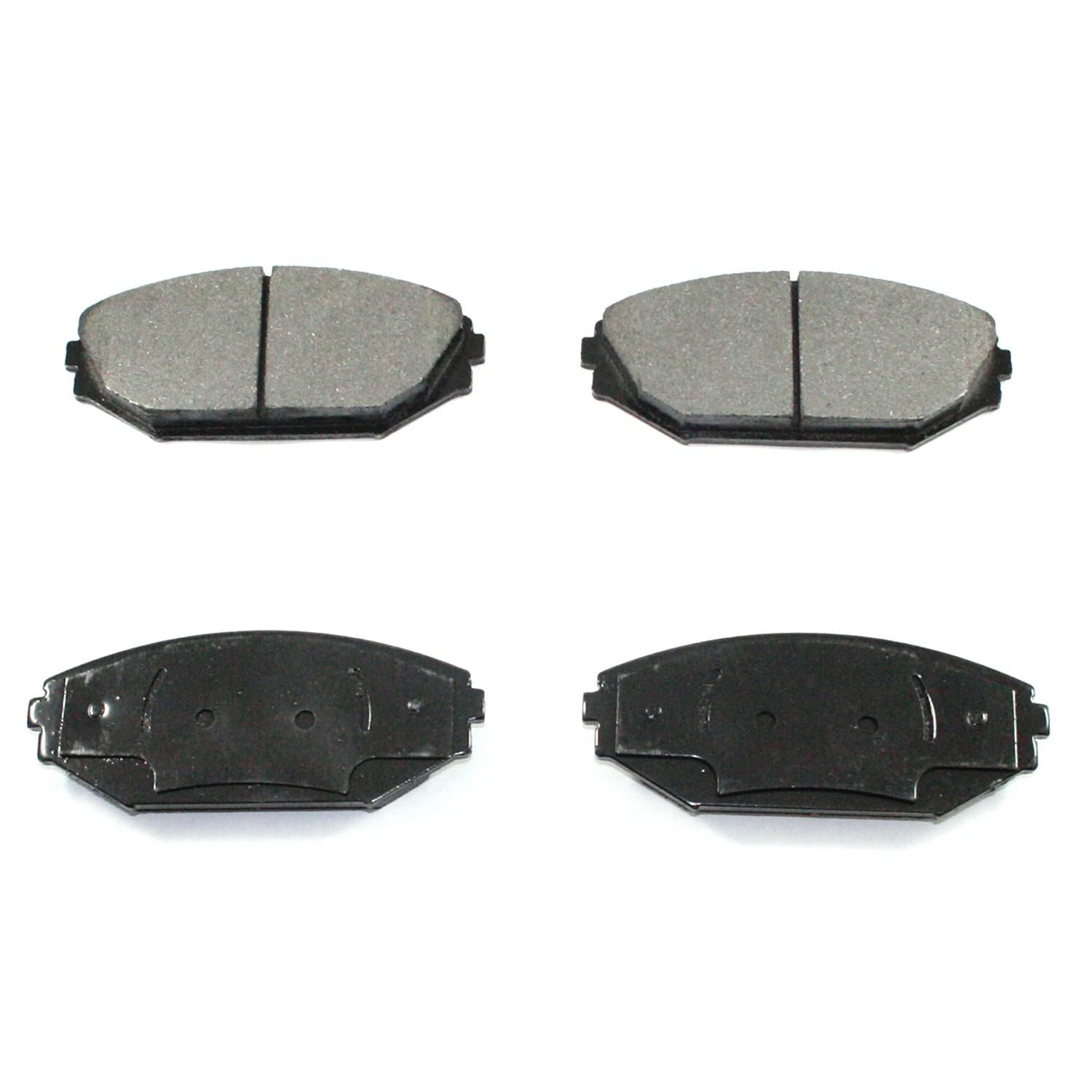 DuraGo DuraGo® Premium Brake Pad top view frsport BP793MS