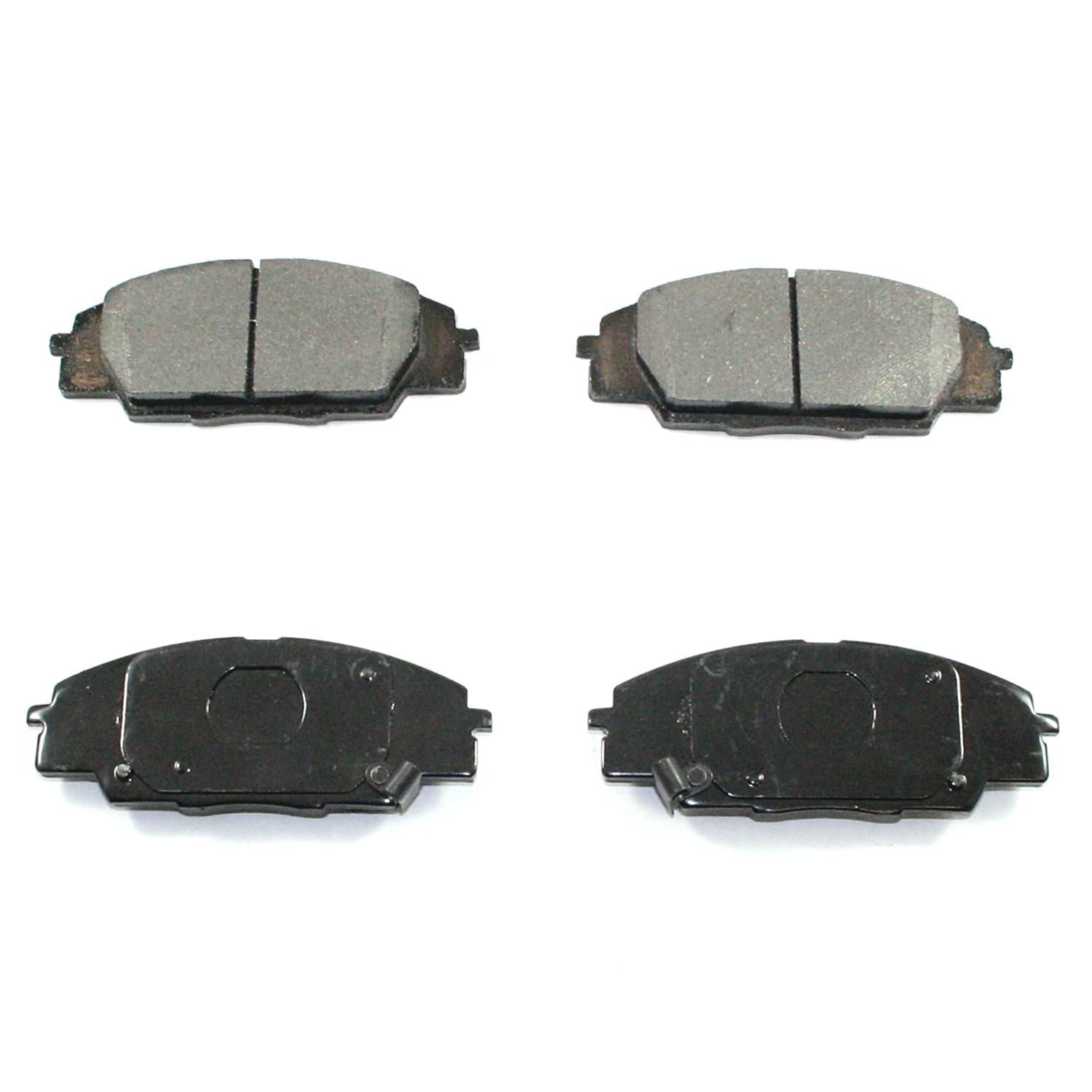 DuraGo DuraGo® Premium Brake Pad top view frsport BP829C