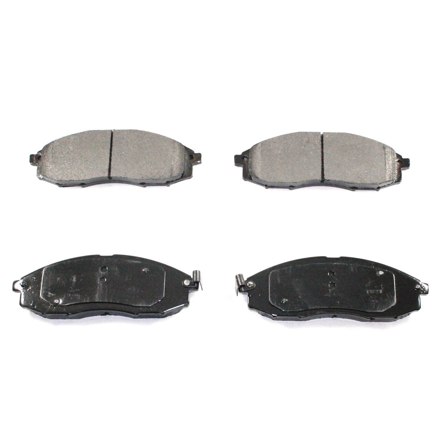 DuraGo DuraGo® Premium Brake Pad top view frsport BP830MS