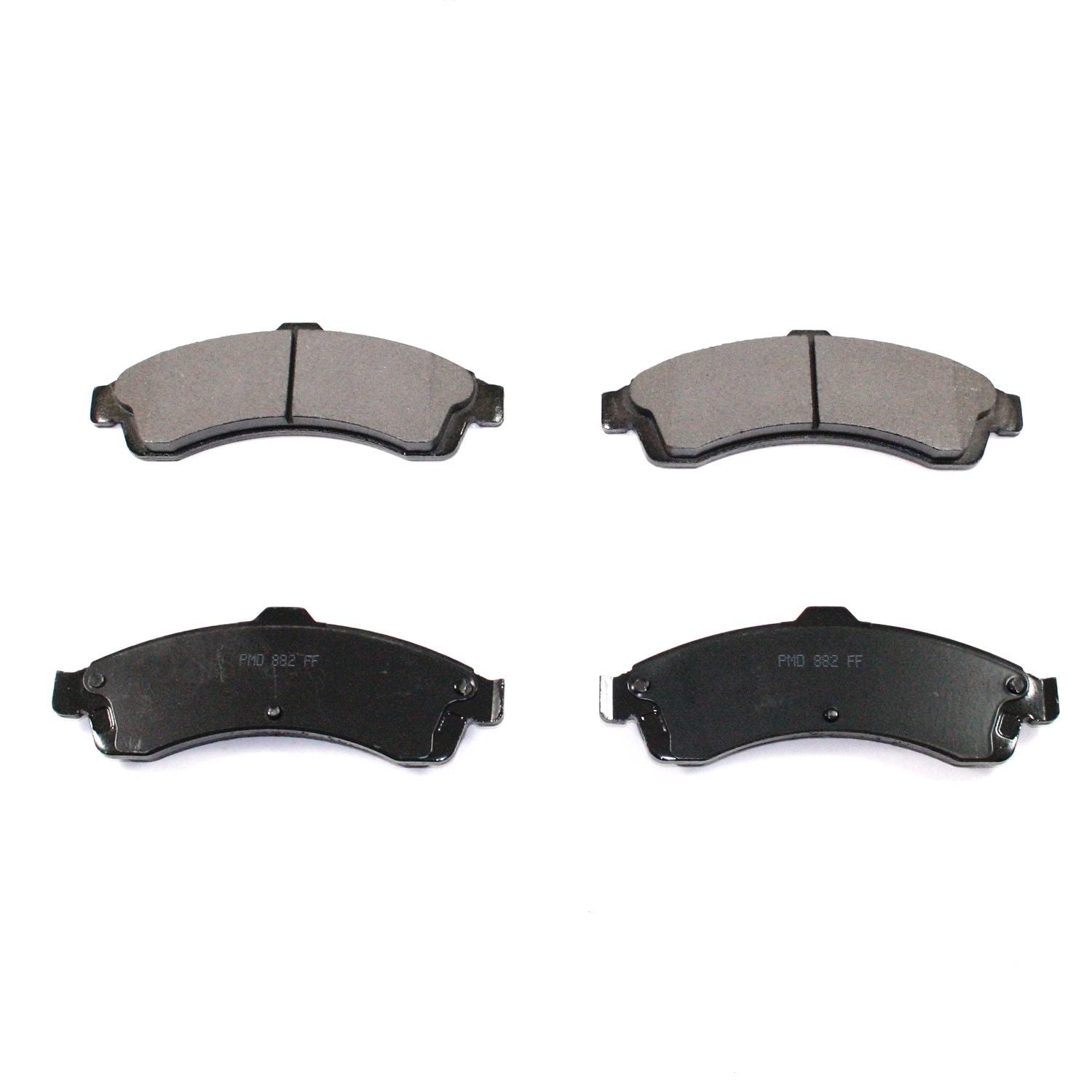 DuraGo DuraGo® Premium Brake Pad top view frsport BP882C