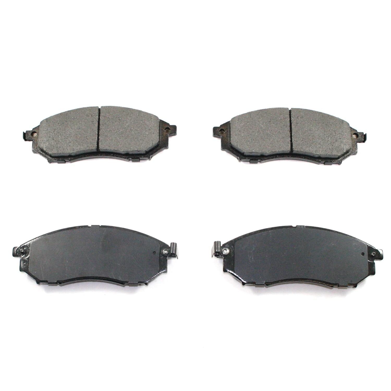 DuraGo DuraGo® Premium Brake Pad top view frsport BP888C