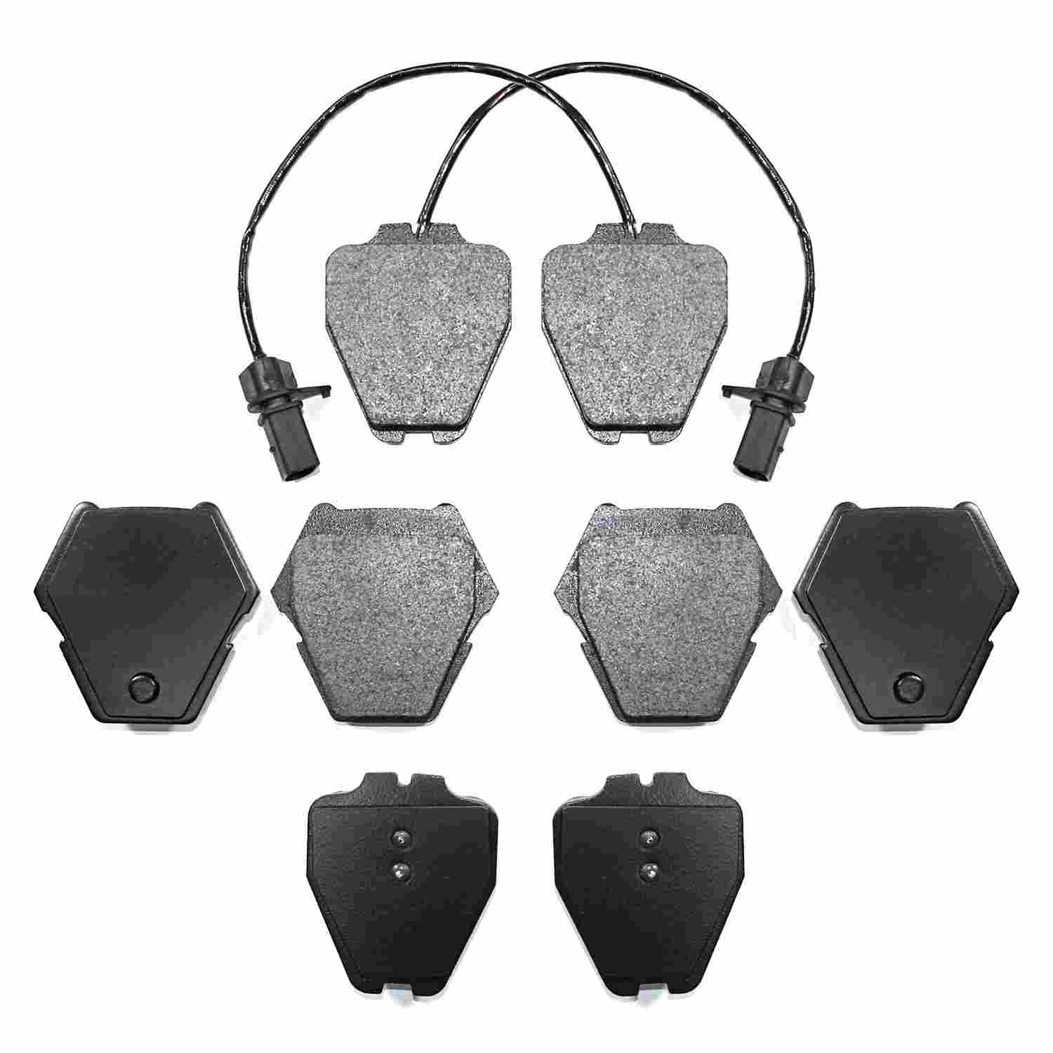 DuraGo DuraGo® Premium Brake Pad top view frsport BP912C